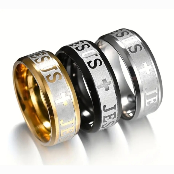 New Unisex Stainless Steel Ring - Picture 8 of 8